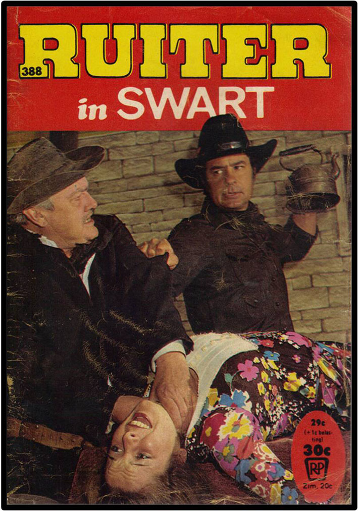 Ruiter in Swart